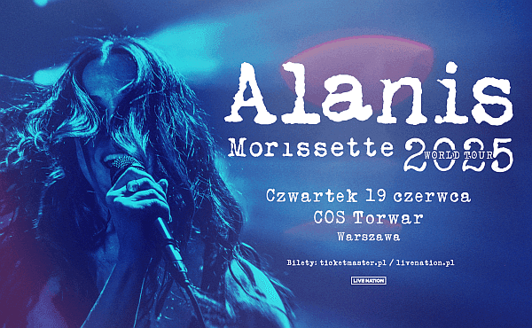 Alanis Morissette po raz pierwszy w Polsce