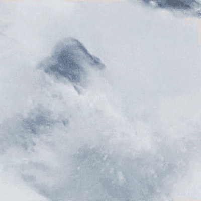 Kacper Krupa w pierwszym śniegu