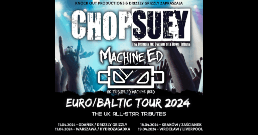 Chop Suey i Machine Ed na trasie po Polsce
