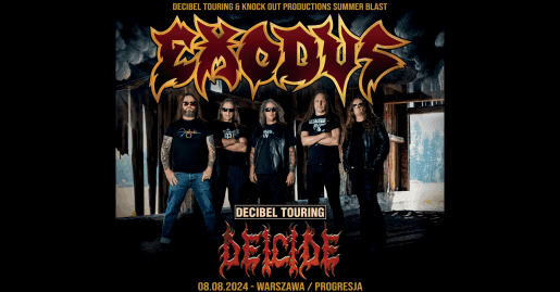 Exodus i Deicide na wspólnym koncercie w Warszawie