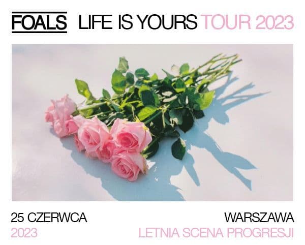 Foals przyjedzie do Warszawy