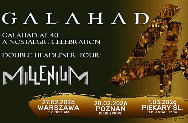 Galahad i Millenium na wspólnych koncertach w Polsce