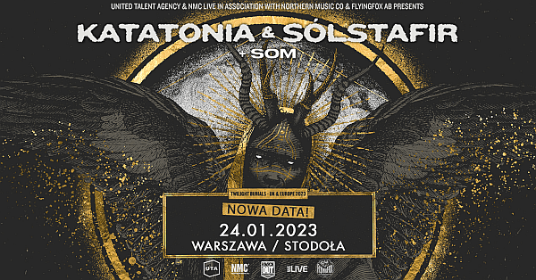 Katatonia i Sólstafir wkrótce w Warszawie