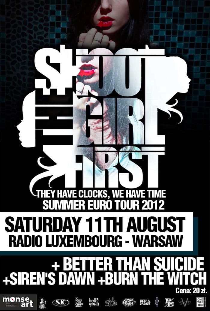 Shoot The Girl First - Punkt& Radio Luxembourg - Warszawa