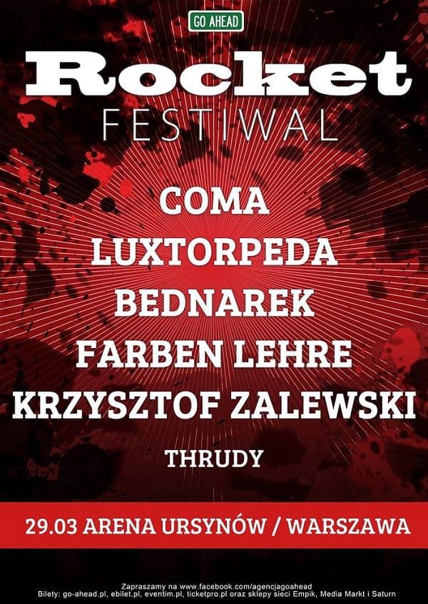 Rocket Festiwal - Arena Ursynów - Warszawa