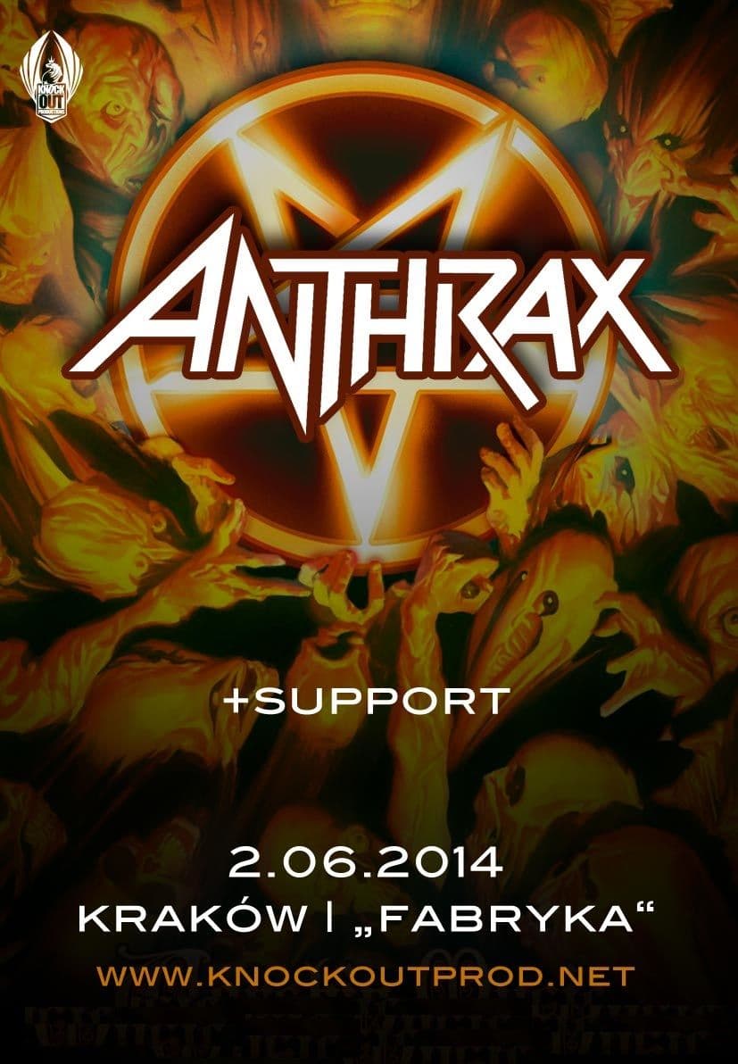Anthrax - Fabryka - Kraków