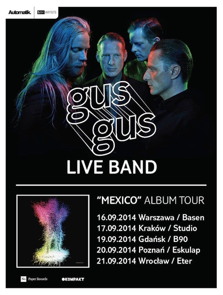 GusGus - Studio - Kraków