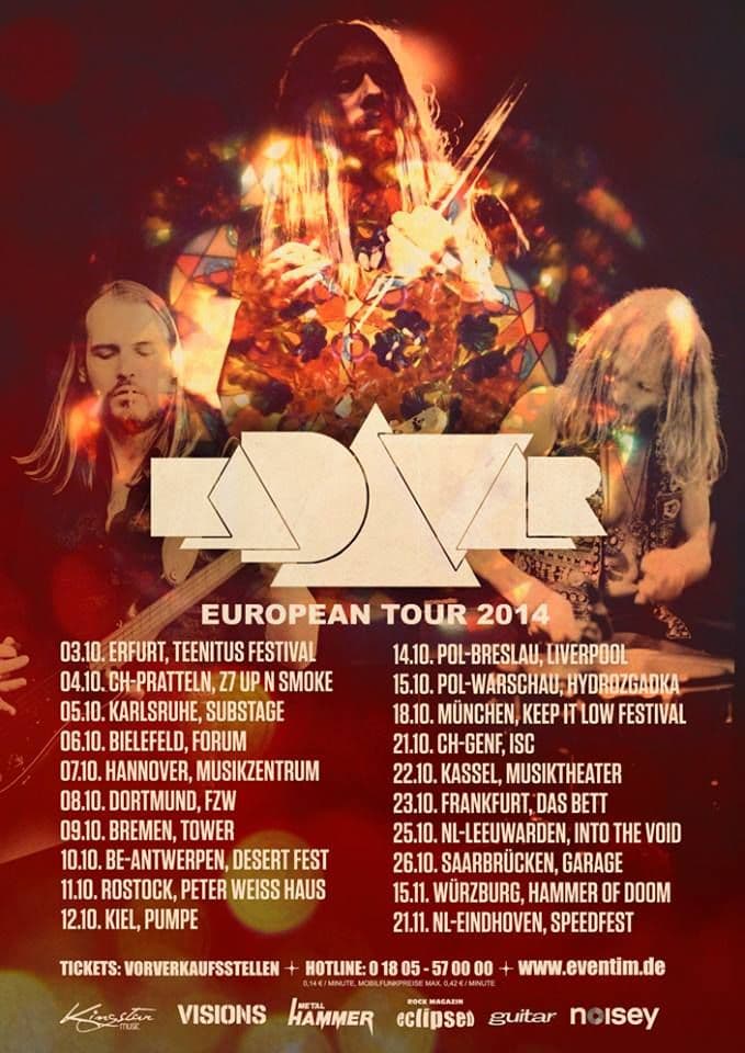 Kadavar - Liverpool - Wrocław