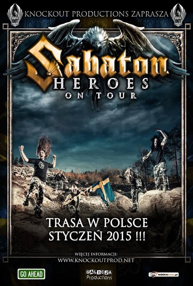 Sabaton - Hala Orbita - Wrocław