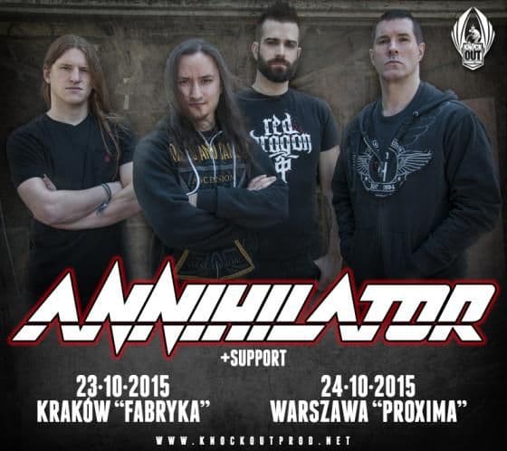 Annihilator - Fabryka - Kraków