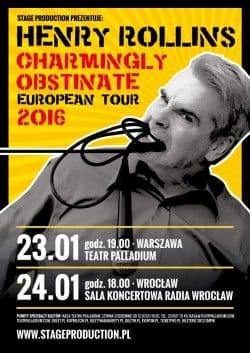 Henry Rollins - Teatr Palladium - Warszawa