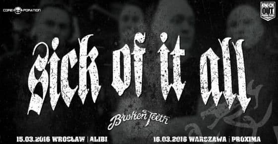 Sick Of It All - Alibi - Wrocław