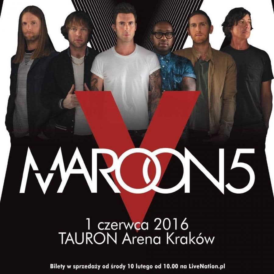 Maroon 5 - Tauron Arena - Kraków