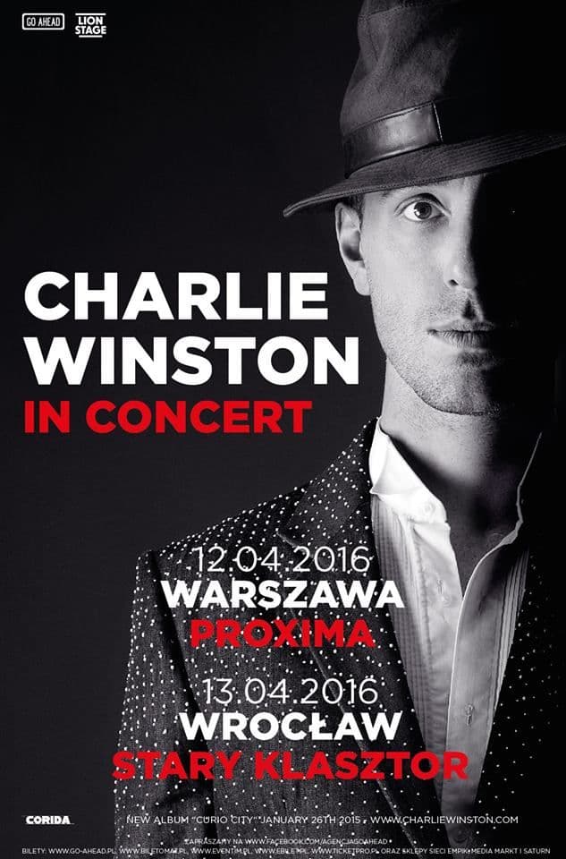 Charlie Winston - Proxima - Warszawa