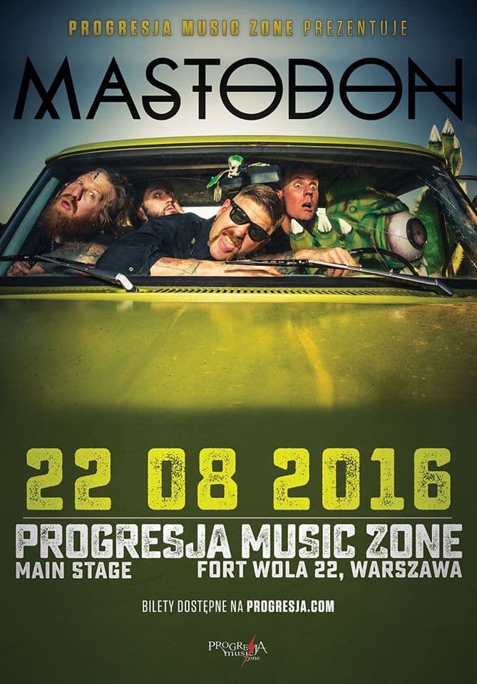 Mastodon - Progresja Music Zone - Warszawa