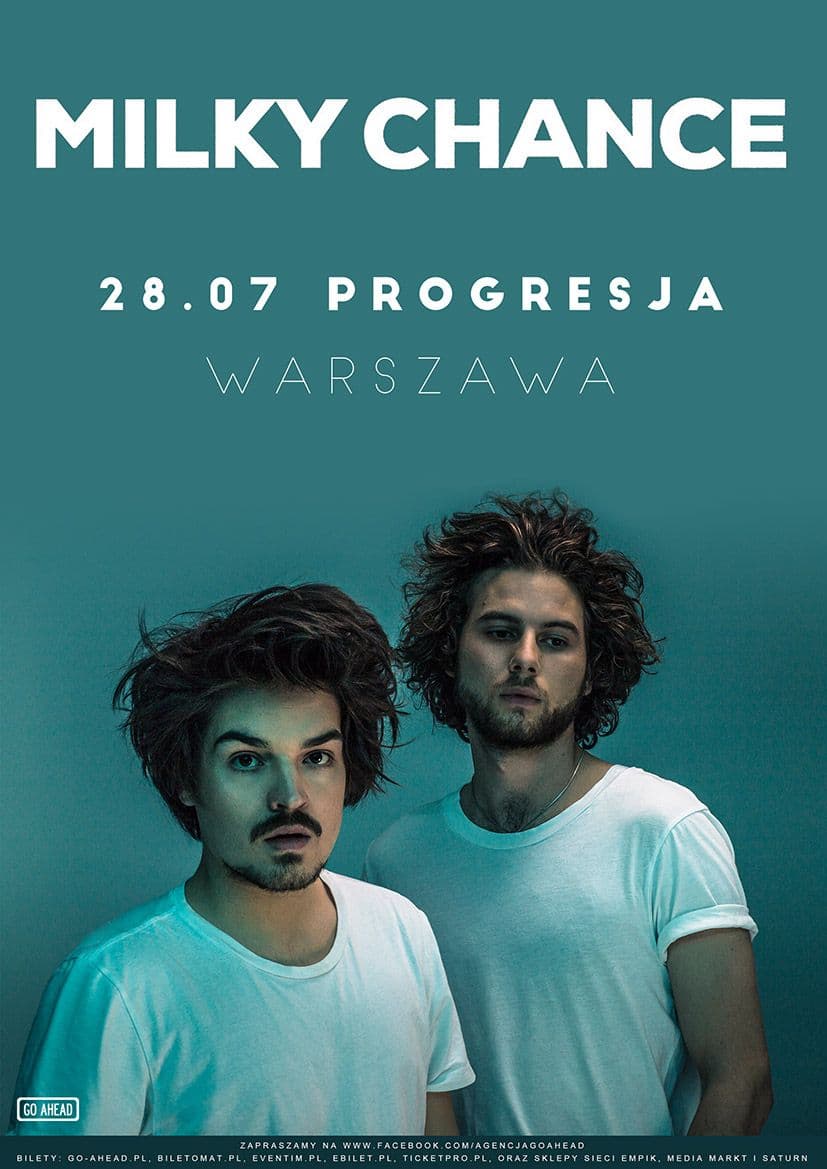 Milky Chance - Progresja Music Zone - Warszawa