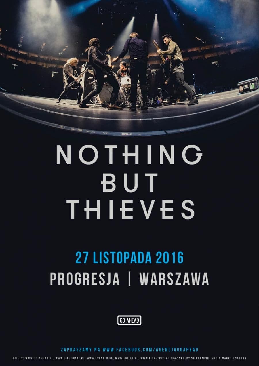 Nothing But Thieves - Progresja Music Zone - Warszawa