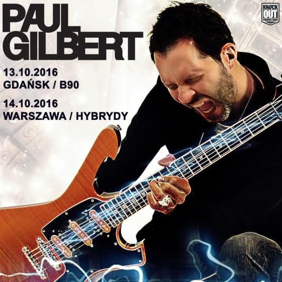Paul Gilbert - Hybrydy - Warszawa