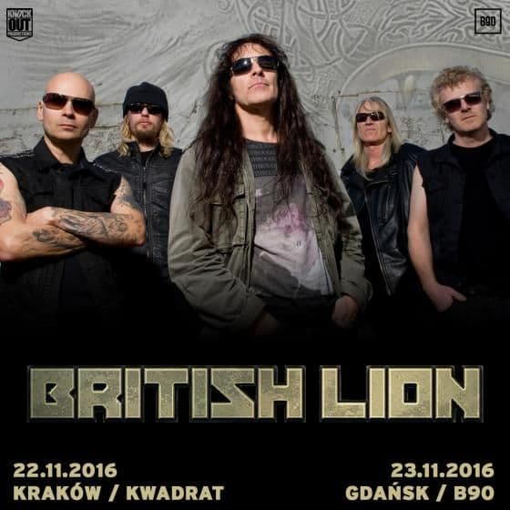 Steve Harris British Lion - Kwadrat - Kraków