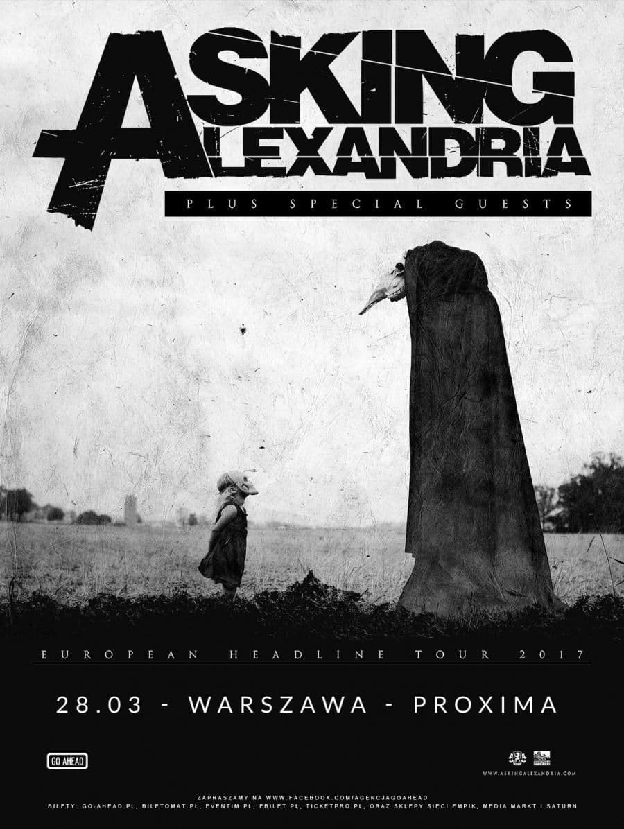 Asking Alexandria - Proxima - Warszawa