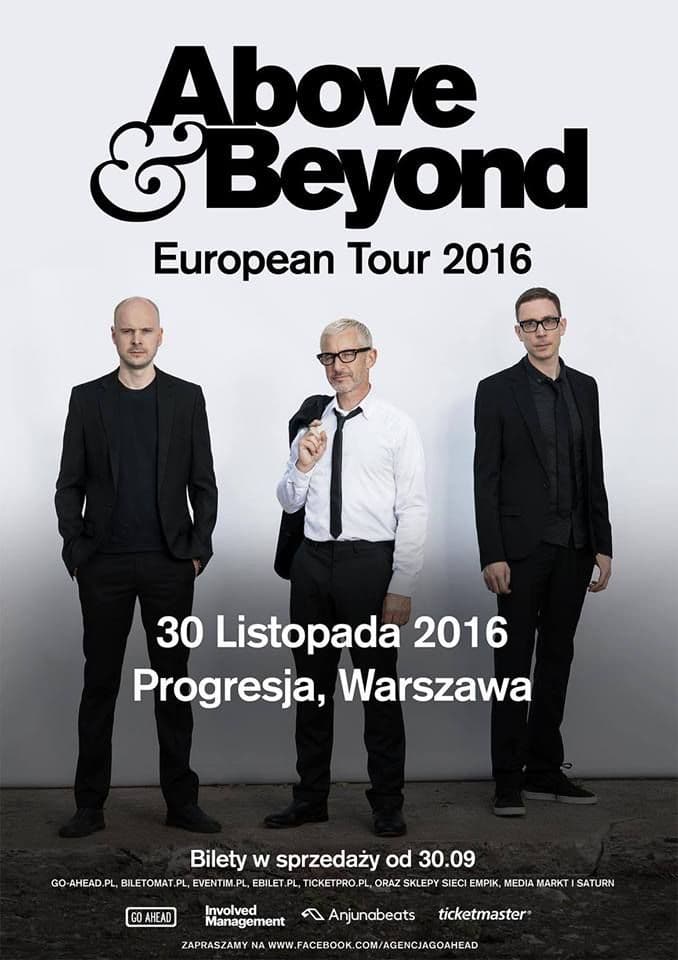 Above & Beyond - Progresja Music Zone - Warszawa