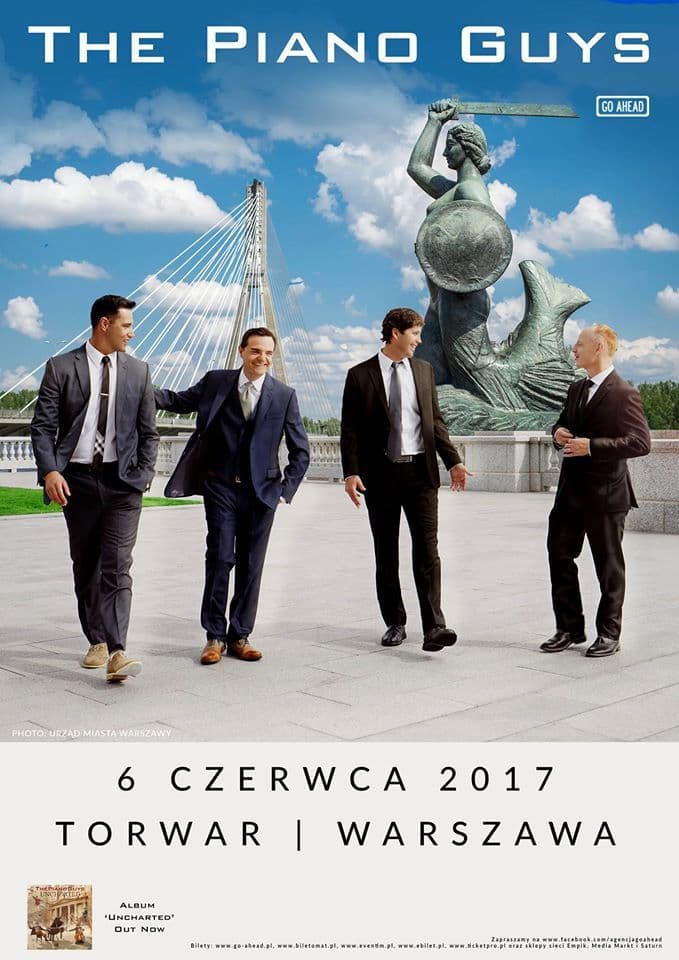 The Piano Guys - Torwar - Warszawa