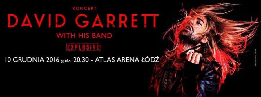 David Garrett - Atlas Arena - Łódź