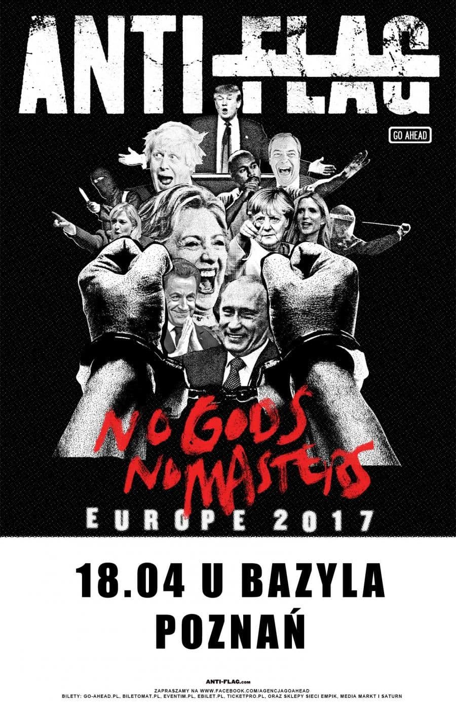 Anti-Flag - Pod Minogą - Poznań