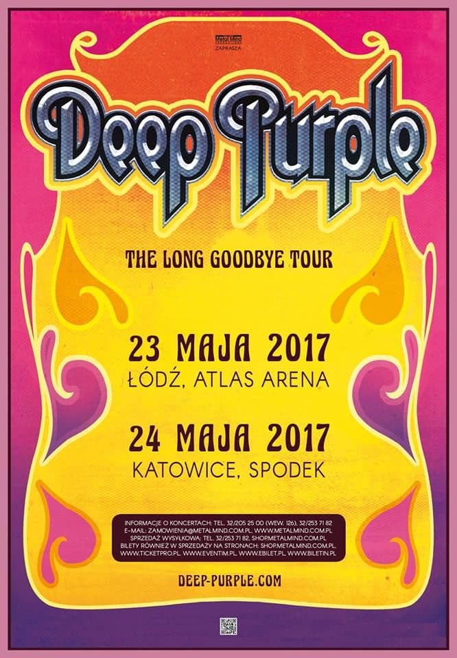 Deep Purple - Atlas Arena - Łódź
