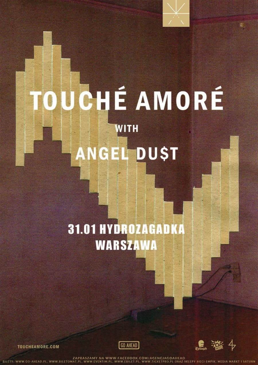 Touche Amore - Hydrozagadka - Warszawa