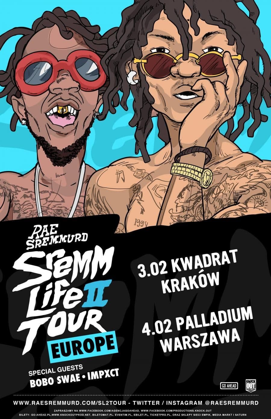 Rae Sremmurd - Kwadrat - Kraków