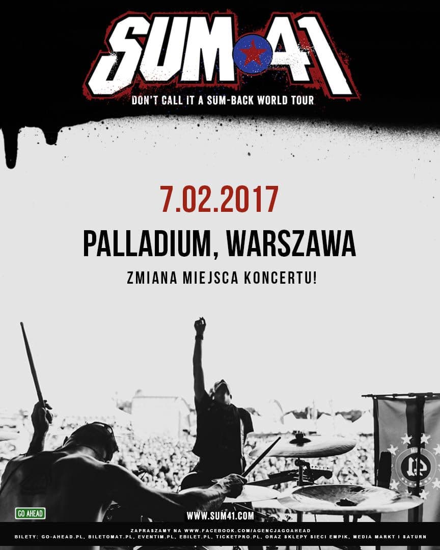 Sum 41 - Palladium - Warszawa