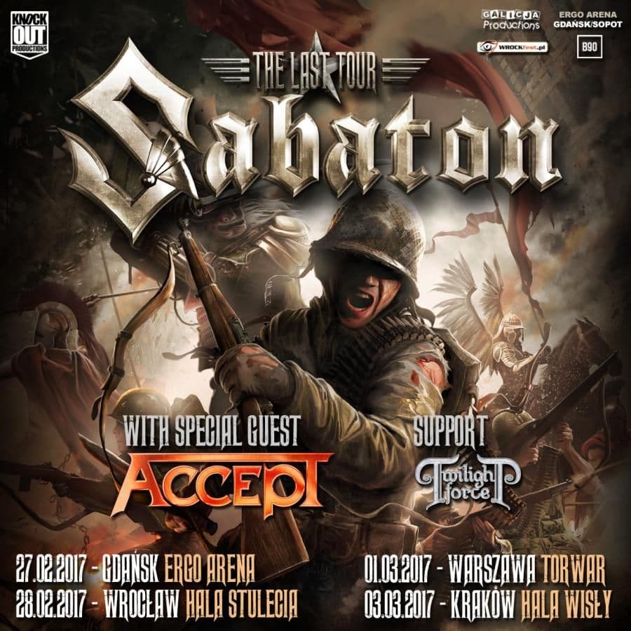 Sabaton - Hala Wisły - Kraków