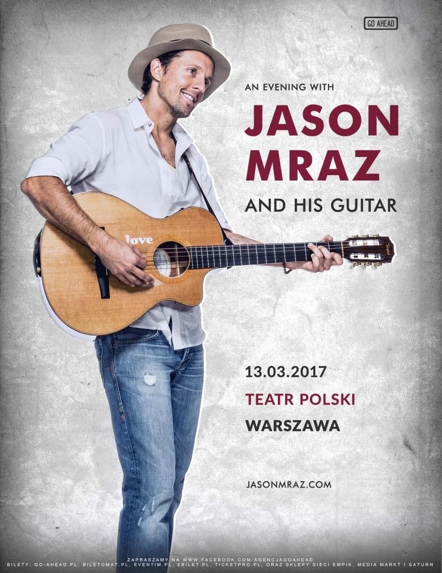 Jason Mraz - Teatr Polski - Warszawa