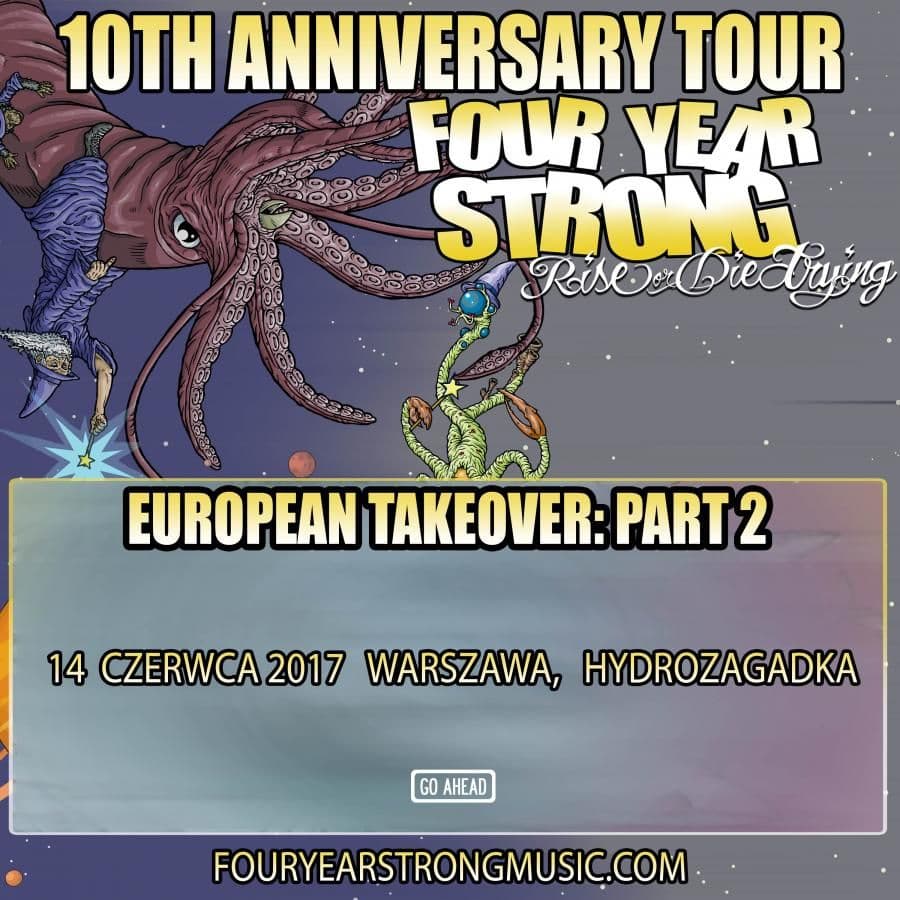 Four Year Strong - Hydrozagadka - Warszawa