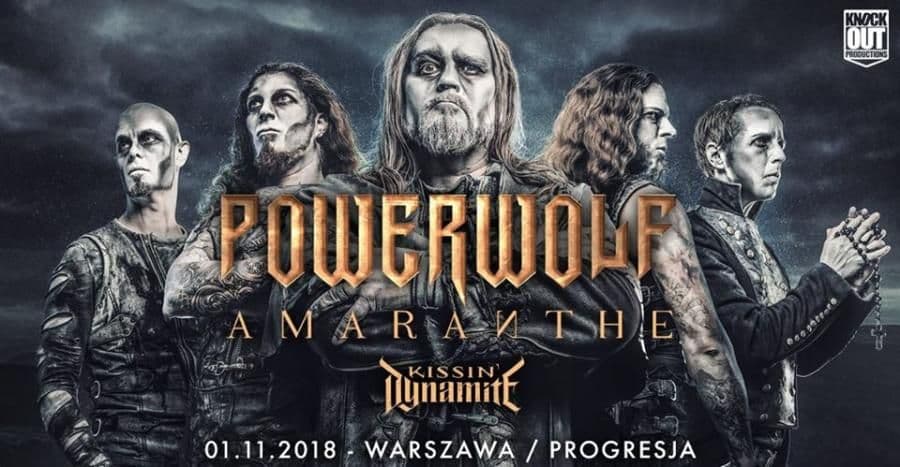 Powerwolf - Progresja - Warszawa