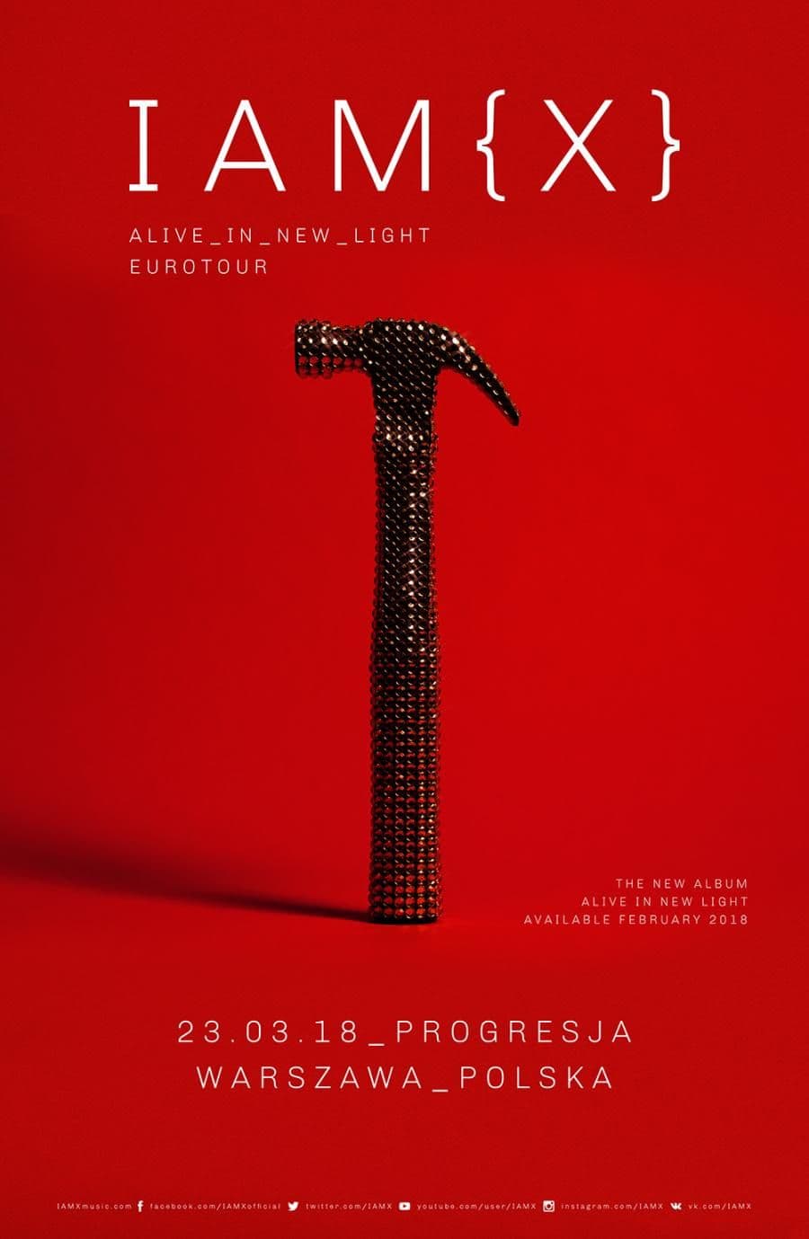 IAMX - Progresja - Warszawa