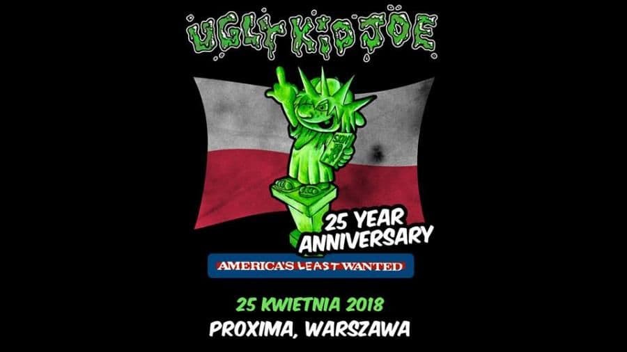 Ugly Kid Joe - Proxima - Warszawa