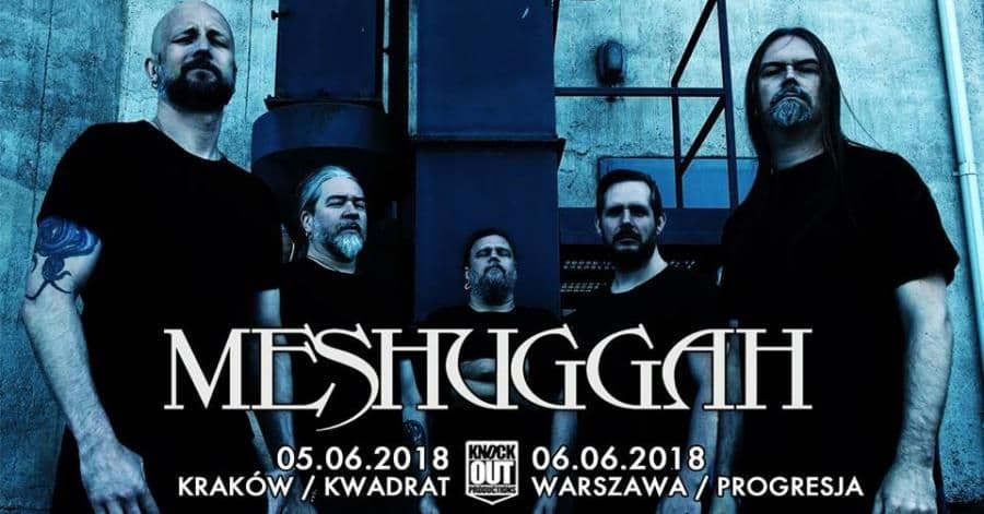 Meshuggah - Progresja - Warszawa
