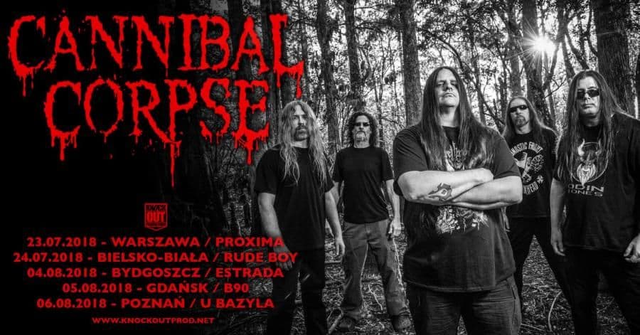 Cannibal Corpse - U Bazyla - Poznań