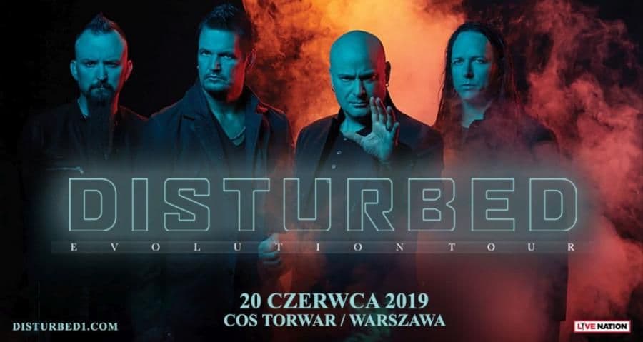 Disturbed - Torwar - Warszawa