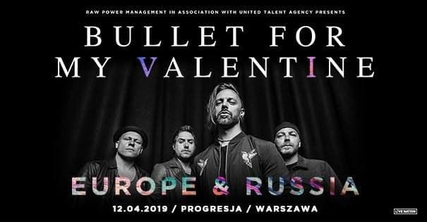 Bullet For My Valentine - Progresja - Warszawa