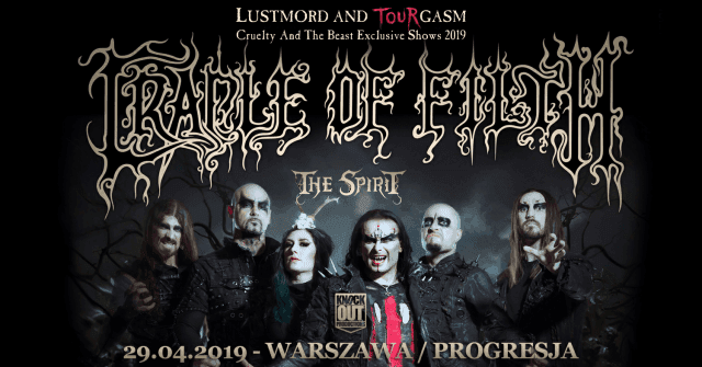 Cradle of Filth - Progresja - Warszawa