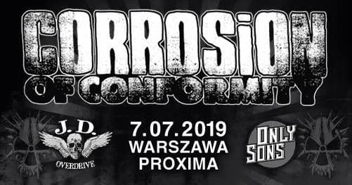 Corrosion of Conformity - Proxima - Warszawa