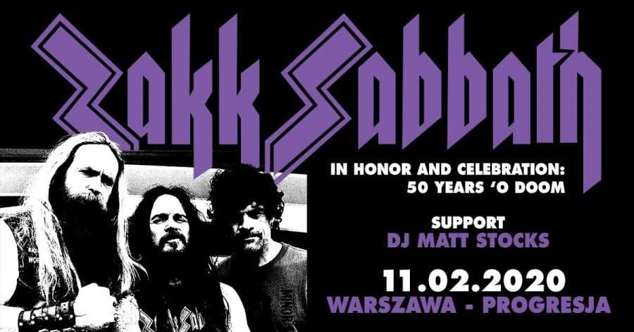 Zakk Sabbath - Progresja - Warszawa