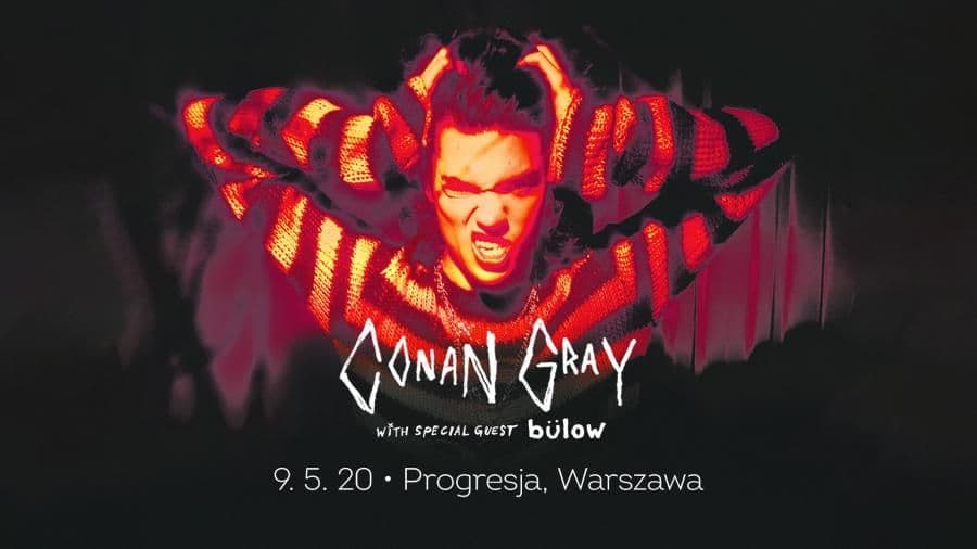 Conan Gray - Progresja Music Zone - Warszawa