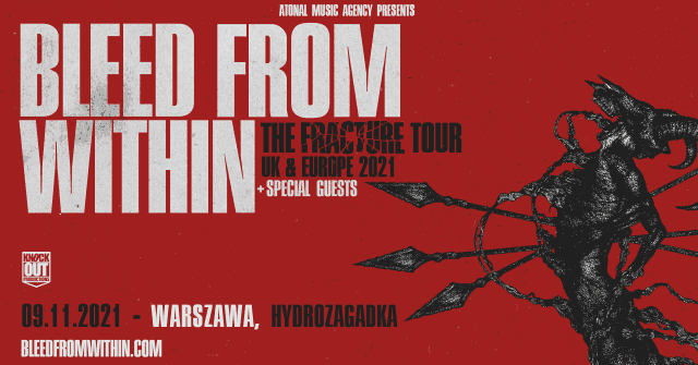 Bleed From Within - Hydrozagadka - Warszawa