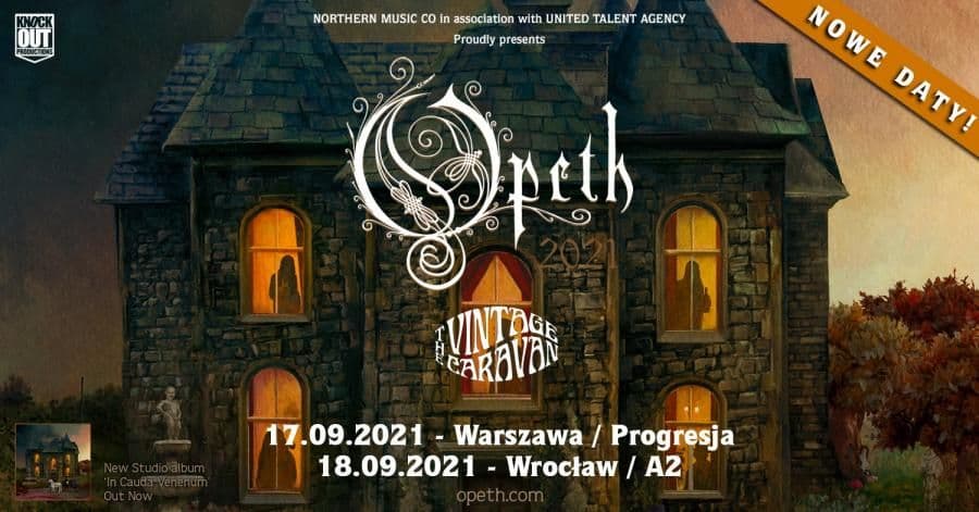 Opeth + The Vintage Caravan - A2 - Wrocław