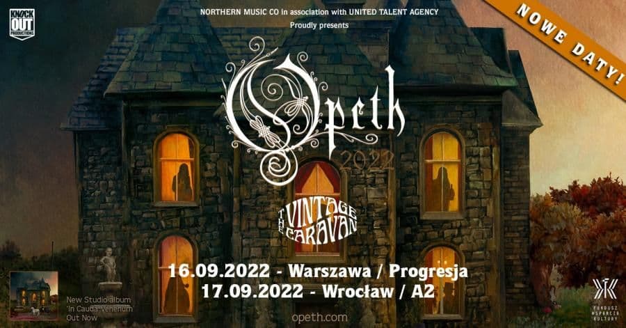 Opeth + Vintage Caravan - A2 - Wrocław