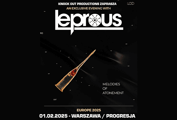 Leprous zagra w Warszawie